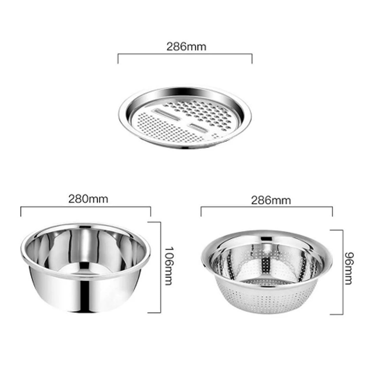 2877 3in1 Kitchen multipurpose julienne grater salad maker with pasta server spoon DeoDap 2877 3in1 Kitchen multipurpose julienne grater salad maker with pasta server spoon DeoDap